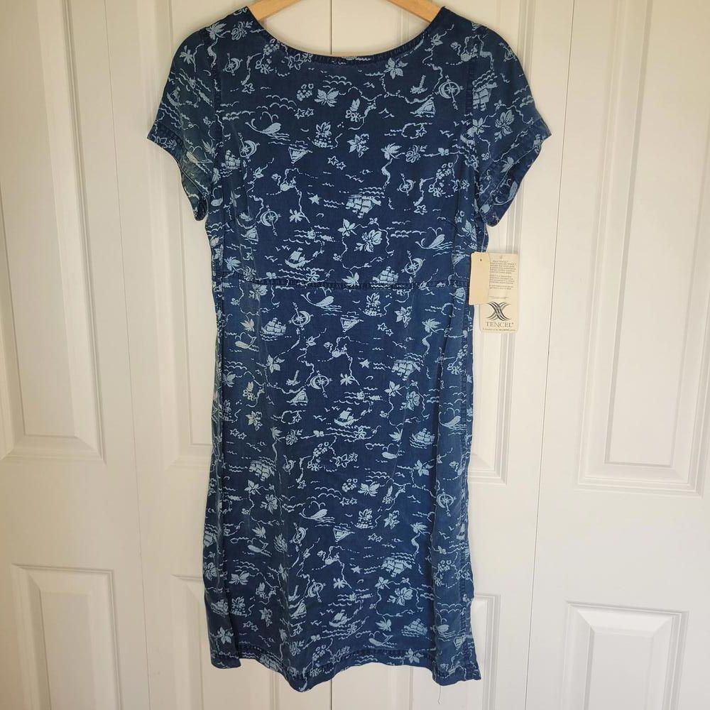 Liz Claiborne Size 8P Sailboat Mini Dress